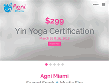 Tablet Screenshot of bikramyogacm.com